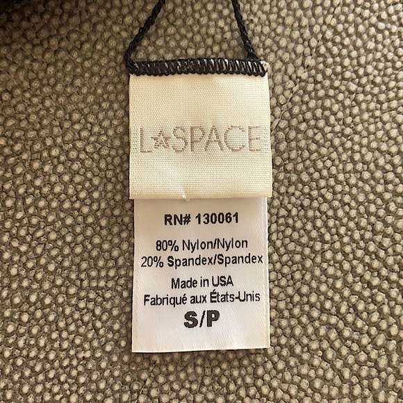 L Space Black Bikini Top Size Small - Picture 3 of 5